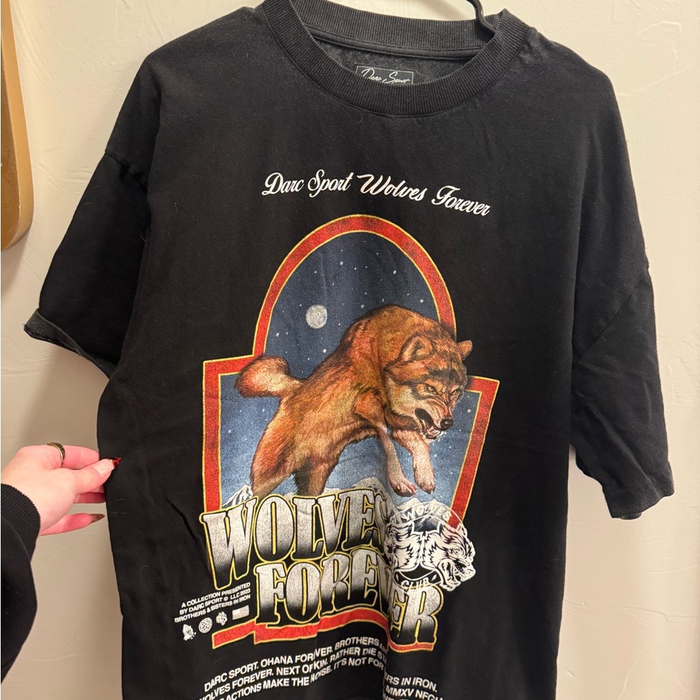 Darc Sport Black Wolves Forever T-Shirt